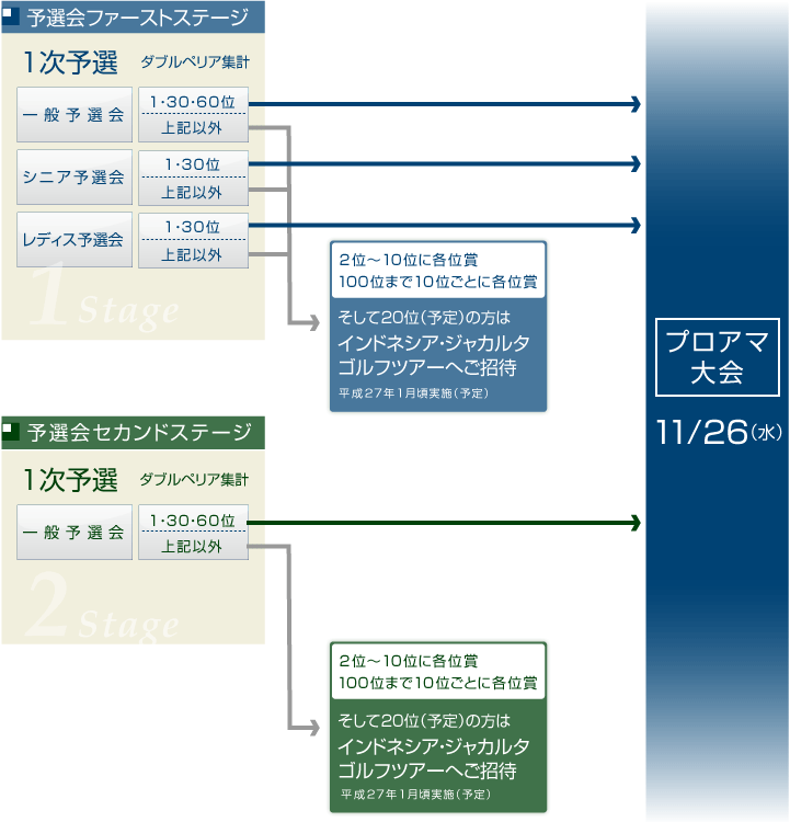 プロアマ大会について(図)