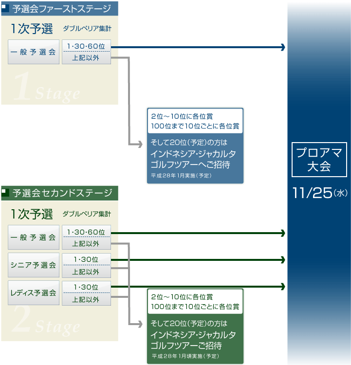 プロアマ大会について(図)